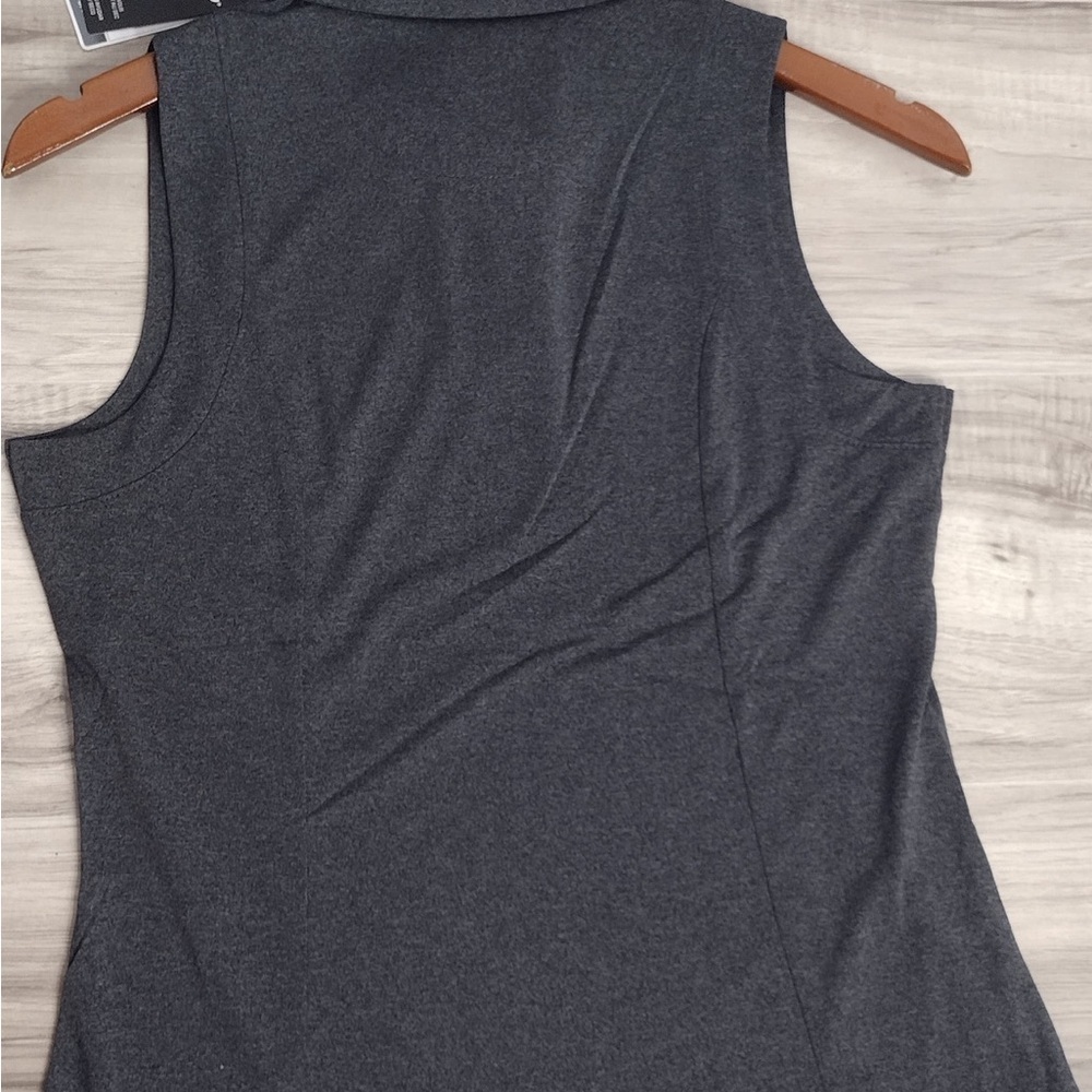 Callaway Gray Sleeveless Polo Top size S brand new W tags - Picture 2 of 8